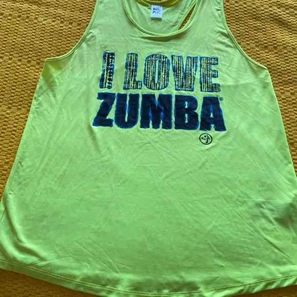Zumba Racer back top - Picture 3 of 3